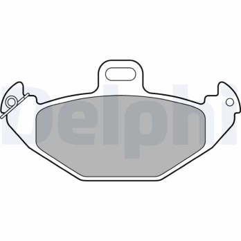 DELPHI LP1252 Brake pad set