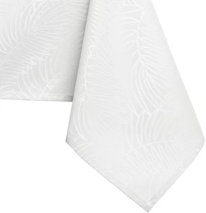 Staltiesė AmeliaHome Vesta Oval, balta, 350 x 140 cm