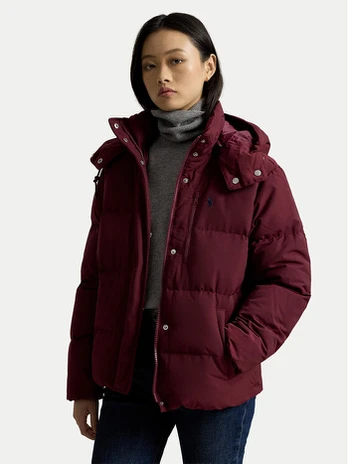 Polo Ralph Lauren Pūkinė striukė 211B17285005 Vyšninė Regular Fit