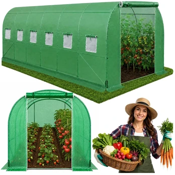 Sodo šiltnamis PRO, 12x3x2 m, 36m²