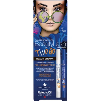 Refectocil - TWO GO eyebrow coloring pen - Black Brown