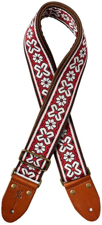 Diržas gitarai Stagg Tiare SWO-TIA-Raudonas