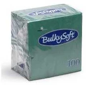 Multi Serviet Bulkysoft 24x24 cm 2-lag Grøn,20 pk x 100 stk/krt