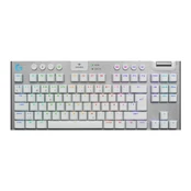 Logitech G915 X LS TKL Wless Gmng KBD WH Tact NDX kaina