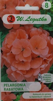 Pelargonijų sodo lašišos spalvos