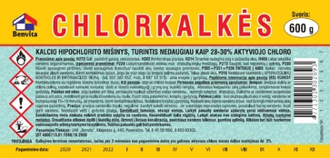 Chlorkalkės Bio-Toilet, 0.6 kg kaina