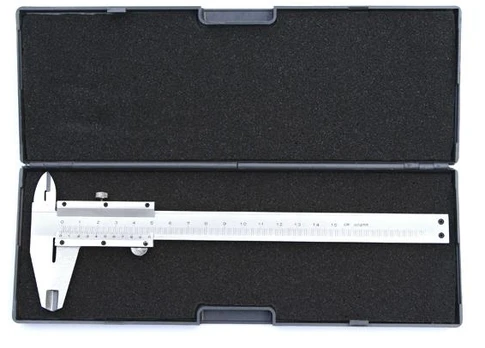 Geko Caliper 150mm + plastikinė dėžutė (G01490)