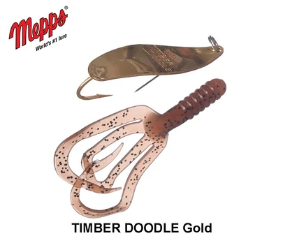 Žolinė blizgė Mepps Timber Doodle Gold 11 g