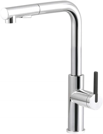 Kitchen faucet with pull-out spout