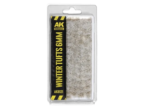 AK Interactive - WINTER TUFTS 6MM, AK8121
