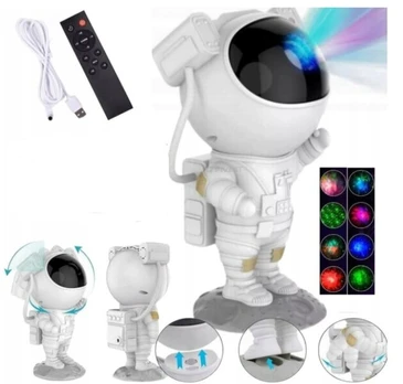 LED astronautas - galaktikų projektorius