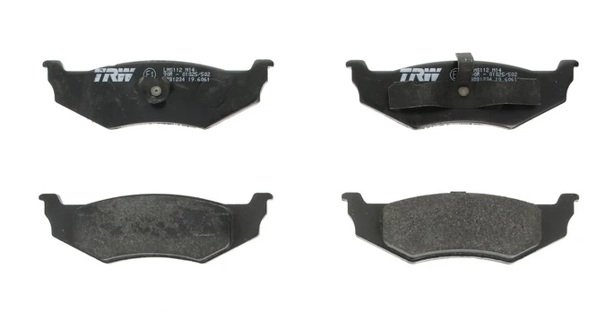 TRW GDB1234 Brake pad set