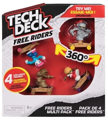 Tech Deck Riedlenčių rinkinys „Free Riders“