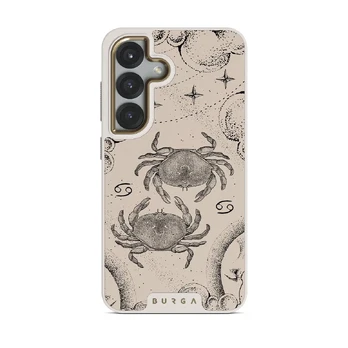 Cancer - Samsung Galaxy S25 Case, Elite Light (Magnetic) / Gold / Nude