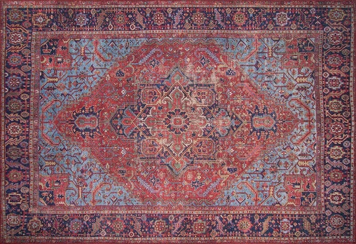 Kilimas Blues Chenille 75x150 cm