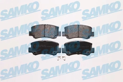 Stabdžių trinkelių rinkinys, diskinis stabdys SAMKO 5SP1028
