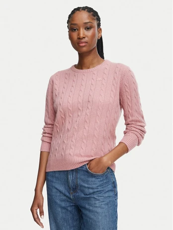 Robe di Kappa Megztinis Jolie 65116CW Rožinė Regular Fit