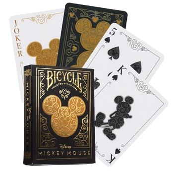 Karty Black & Gold Mickey