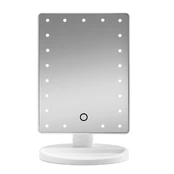 Gillian Jones - Makeup Mirror w. Heart LED Light &amp; Touch Function White kaina