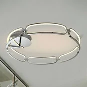 "Colette" LED lubinis šviestuvas, šešios lemputės, chromas