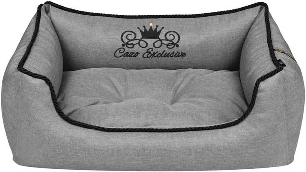 CAZO Sp. z o.o. Cazo Soft Bed Royal Line pilka lova šunims 75x60cm