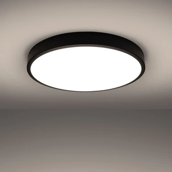 Ceiling lamp ONYX 60 black LED 3000K gaismeklis