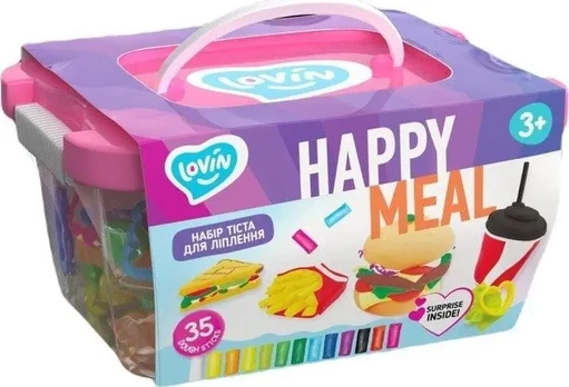 Kūrybinis maisto modeliavimo rinkinys Happy Meal