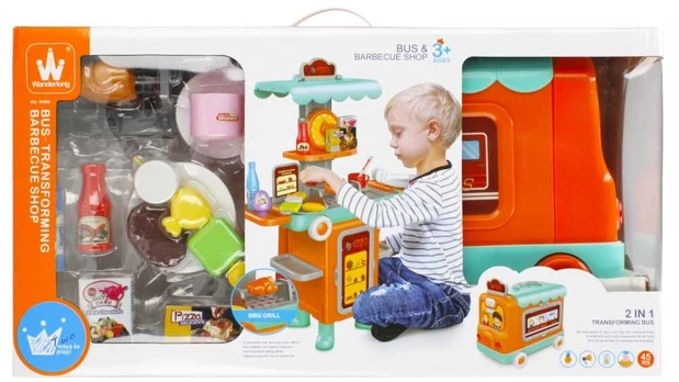Grilis/Supermarket 2w1 Auto MEGA CREATIVE 482928