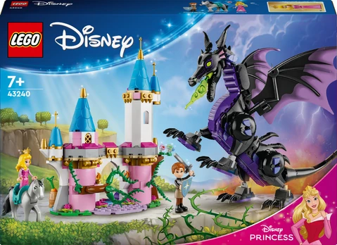 LEGO Disney 43240 Piktadarė drakono pavidalu