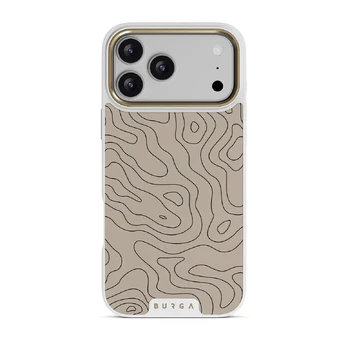 Wild Terrain - Minimalist iPhone 17 Pro Max Case, Elite Light (MagSafe) / Gold