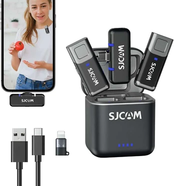 SJCAM mikrofonas SJCAM M3 WIRELESS Belaidis mikrofonas