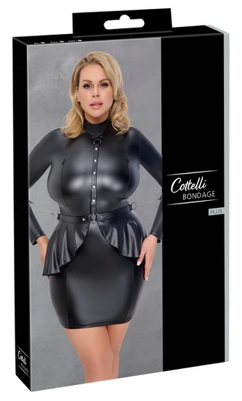 Cottelli bondage Bondage Dress 3XL Seksuali suknelė