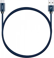 USB kabelis Sencor USB-A – USB-C 2 m Violetinė (YCU 302 BE) kaina