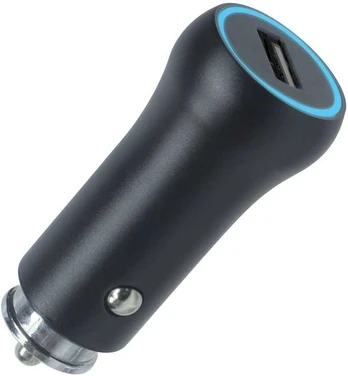 Telforceone Setty car charger 1x USB 2,4A CC-A-241 juodas