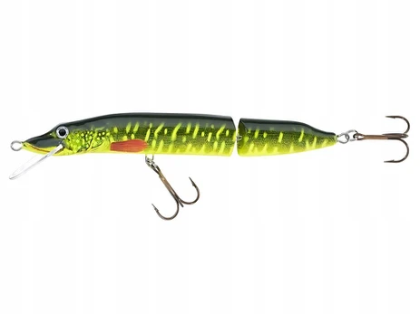 Jaxon Pike 2-sec 12cm Vobleris - Gyvas Uodegos Darbas