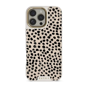 Almond Latte - Cute iPhone 16 Pro Max Case, Elite Light (MagSafe) / Gold