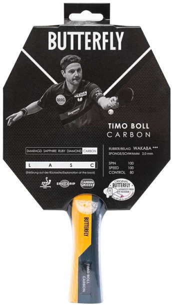 BUTTERFLY Timo Boll Carbon stalo teniso raketė