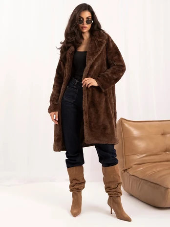 Italy Moda Płaszcz-IT-PL-2211.58-ruda
