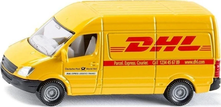 Žaislinis automobilis Siku DHL, geltona