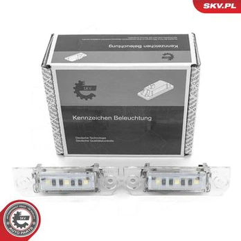 Valstybinio numerio apšvietimas ESEN SKV 72SKV518