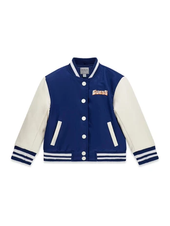 Guess Bomber striukė N6YL05 W2667 Mėlyna Regular Fit
