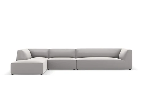Leather Imitation Modular Left Corner Sofa, "Siena", 5 Seats, 366x180x69 Made in Europe
