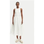 Tommy Jeans Vasarinė suknelė DW0DW22593 Kreminė Regular Fit