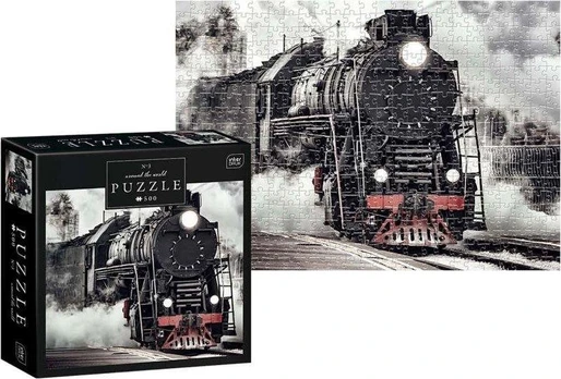 Interdruk Dėlionė 500 vnt. - Traukinys