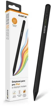 Aligator touch pen for iPad with smart tip, juodas