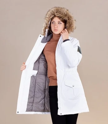 Huppa Moteriškas parkas MONA 2, white