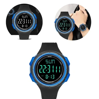 Išmanusis laikrodis Smael 1618 Black/Blue