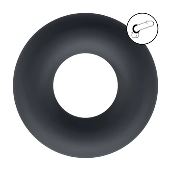 LEVELZ Liquid Silicone Performance Ring S Black - Flexible Comfort Fit