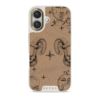 Aries - iPhone 16 Plus Case, Elite Light (MagSafe) / Gold / Beige