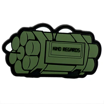 101 Inc. Kind Regards Green Karinis antsiuvas
